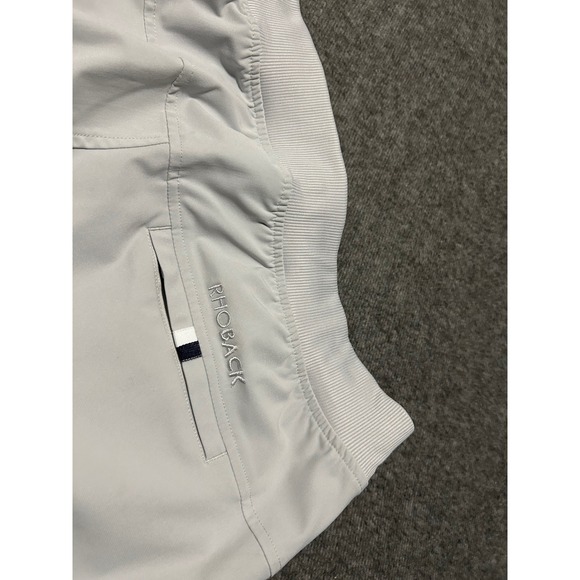 Rhoback delta gray joggers mens size XL performance stretch active gym running - Picture 5 of 11